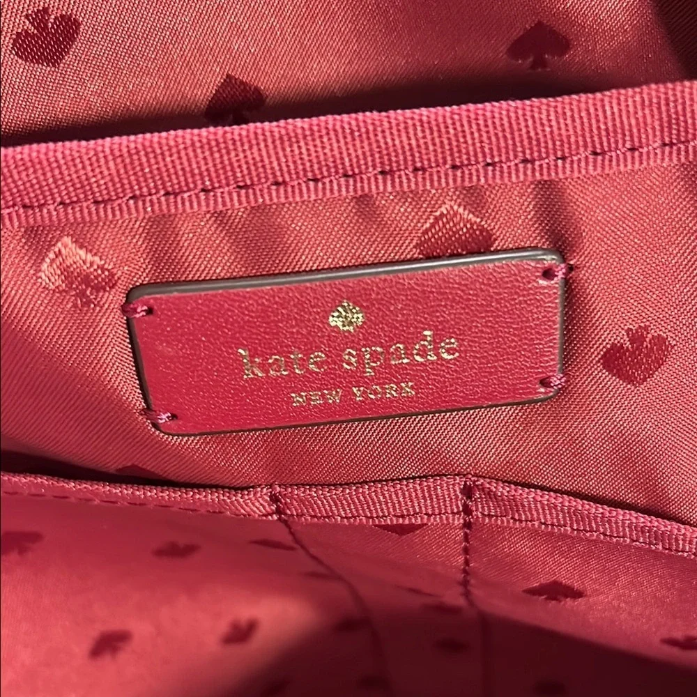 KATE SPADE NEW YORK Deep Red Crossbody Bag